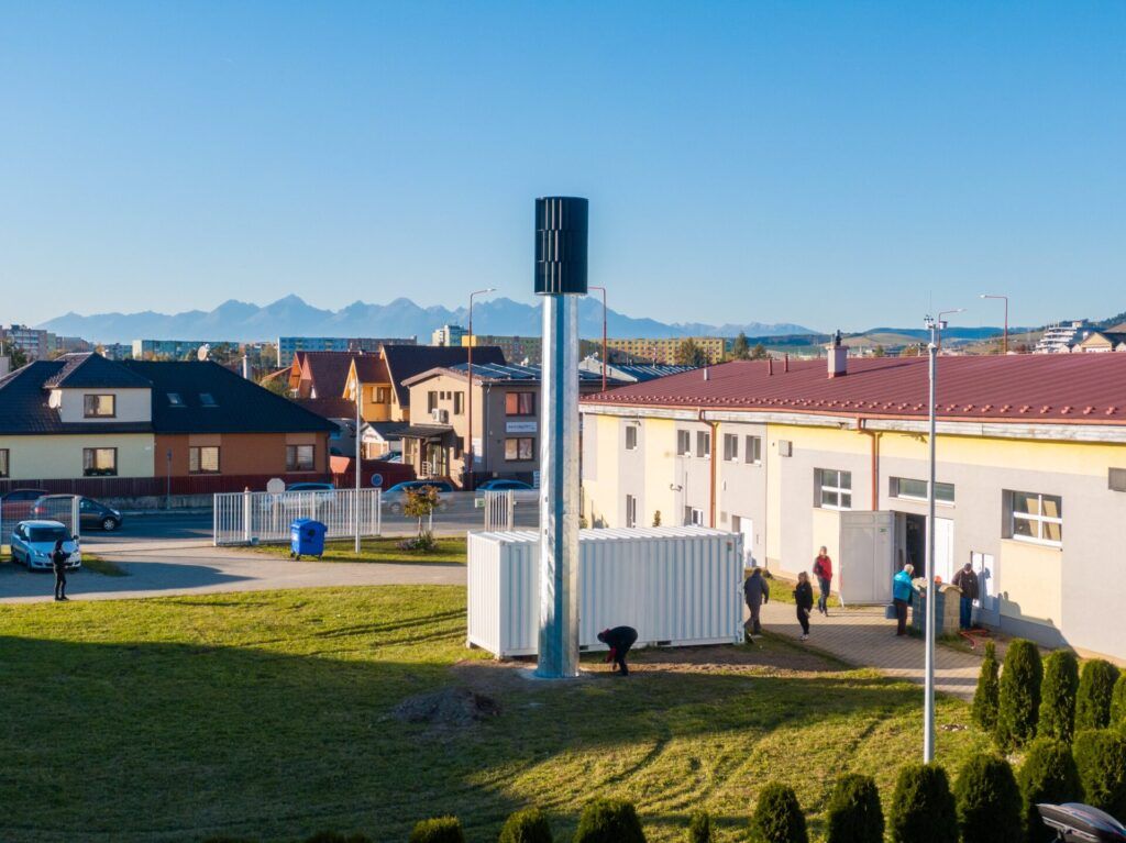 Bežná veterná turbína vs. turbína EV-GP WIND